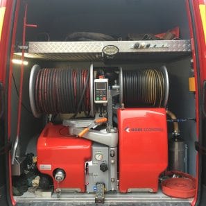 Wasmachine afvoer ontstoppen