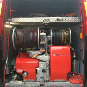 Wasmachine afvoer ontstoppen