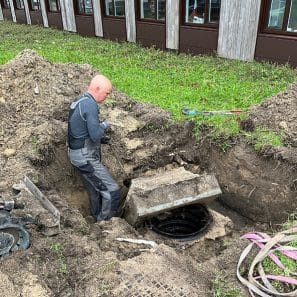 Riolering vervangen